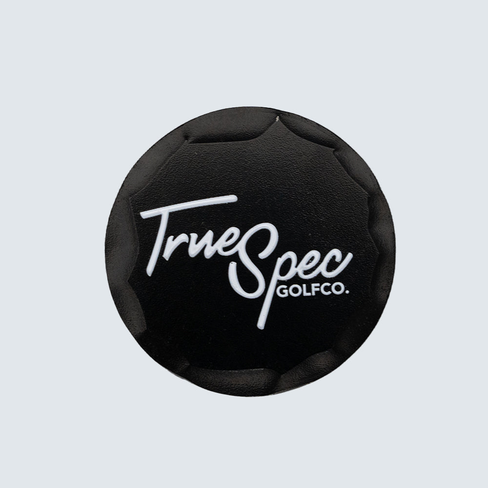 True Spec Chiseled Golf Ball Marker