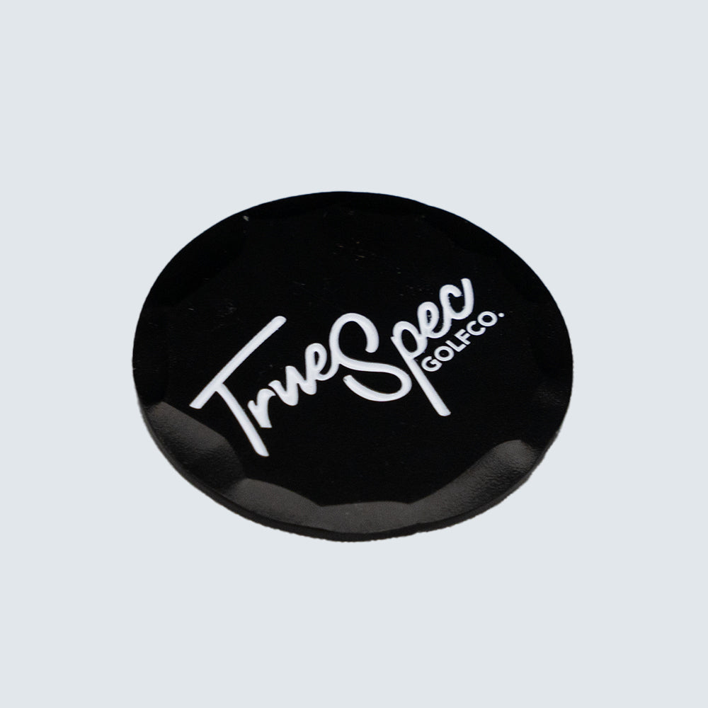 True Spec Chiseled Golf Ball Marker