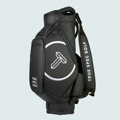 True Spec Golf Prime Staff Bag Black
